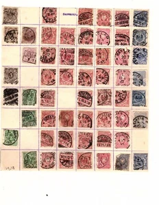 61 sellos algunas colonias y otros sellos duplicados usados (mb21 - Imagen 1 de 2