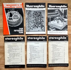 STEREOPHILE Magazine Lot of 6 Issues COMPLETE Vol 4 #1-6 Audio 1979? - Picture 1 of 2