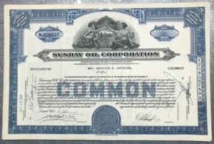 Paquete de 20 🔥Sunray Oil Corporation <100 acciones * década de 1940 * 023 - Imagen 1 de 1