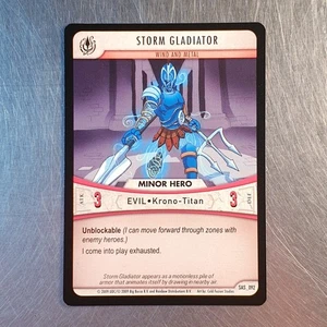 2009 Upper Deck HUNTIK TCG Card #SAS_092 **Storm Gladiator - Bild 1 von 2