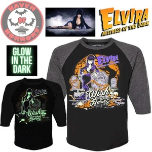 Elvira Wish You Were Here Longsleeve Raglan Top - Bild 1 von 5