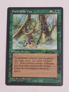 MTG Living Plane (Italian Legends/Green/R) - BGM - Picture 1 of 10