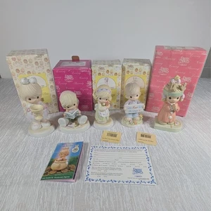 Precious Moments Figurines Lot of 5 - 520829, 120122, 689548, 679704, 878944 - Picture 1 of 10
