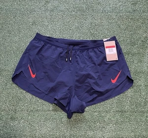 Men's Nike 2” AeroSwift Brief-Lined Running Blue Shorts FN3349-451 Size L - Picture 1 of 6