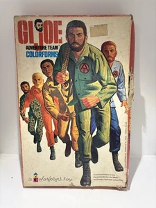 Vintage GI Joe Colorforms Playset 1973 Stickers Adventure Team Toy Retro Army - Picture 1 of 7