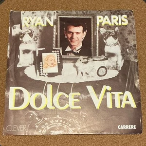 Ryan Paris 45RPM "Dolce Vita" 1983 80s Italo-Disco Dance EuroPop 7" UK Vinyl - Picture 1 of 4