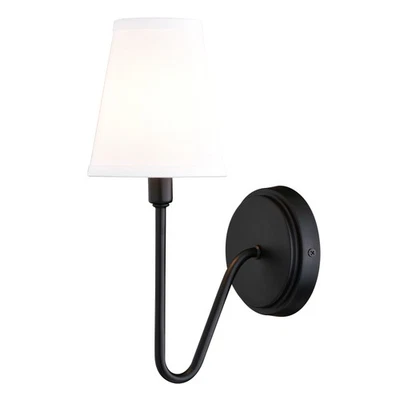 Aplique de pared Vaxcel Lighting W0474 14" de alto - negro Foto 1 de 4