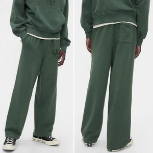 NWT Gap x Disney Mickey Mouse Heavyweight Sweat Pants XXL Essex Green Joggers - Picture 1 of 13