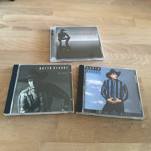 Garth Brooks 3 CD Lot The Ultimate Hits No Fences Ropin' the Wind - Imagen 1 de 4
