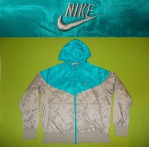 Chaqueta The WINDRUNNER NIKE (XL) ¡PERFECTA!!! TRACKSUIT TOP Gris Azul Aspecto Húmedo - Imagen 1 de 9