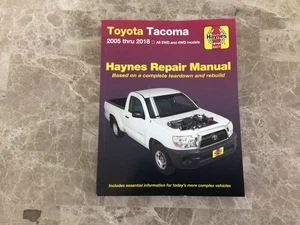 Haynes Toyota Tacoma 2005-2015 Repair Manual 92077 Paperback - Picture 1 of 3