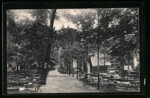 Ansichtskarte Magdeburg, Luftkurort zur Salzquelle, Außenbereiech 1914 - Picture 1 of 2