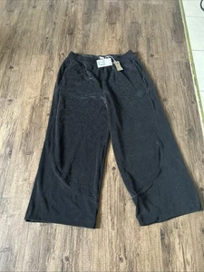 PUMA Pam X Velour Pants Mens Black Casual Athletic Bottoms 62268301 - Picture 1 of 22