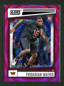 2022 Panini Score - #360 Phidarian Mathis [Cubic] 143/299 Rookie Card RC - Picture 1 of 2