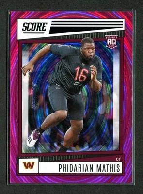 2022 Panini Score - #360 Phidarian Mathis [Cubic] 143/299 Rookie Card RC - Image 1 of 2
