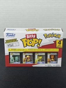 Funko Bitty Pop! Pokemon - Bulbasaur, Flareon, Pichu, Charizard 4 Pack - Picture 1 of 5