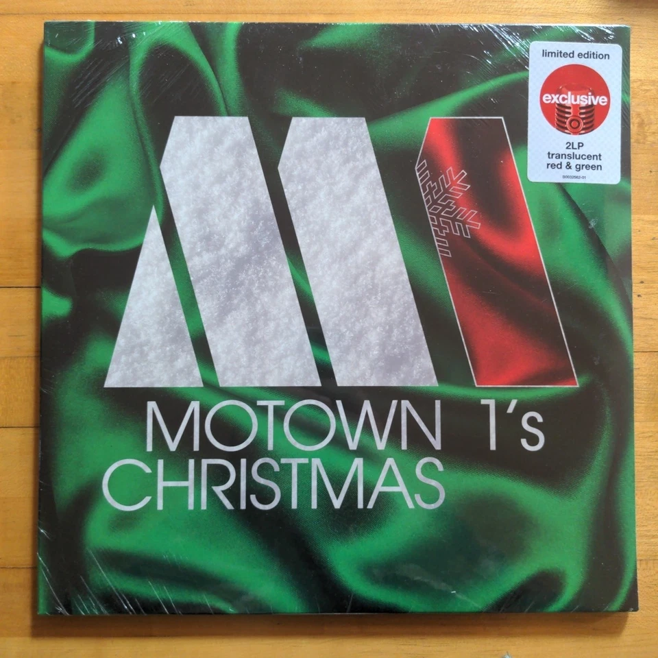 VARIOUS – Motown Christmas 1's - LE Translucent Red & Green Vinyl 2xLP MINT - Image 1 of 2