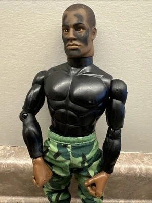 1996 Hasbro G.I. Joe Action Figure BLACK SUIT CAMO FACE PAINT 12" PANTS/BOOTS - Image 1 of 4