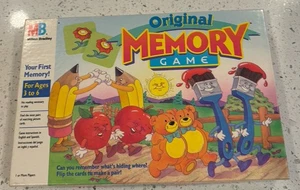 Original Memory Game Milton Bradley Vintage 1990 100% Complete! All 72 Cards - Picture 1 of 5