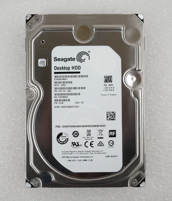 Disco duro de escritorio Seagate ST6000DM001 6 TB 5,4 K RPM 6 Gb/s SATA 3,5" Foto 1 de 3