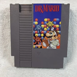Dr Mario (Nintendo NES) mit Hülle Original - getestet & funktionsfähig mehr im Laden - Bild 1 von 19