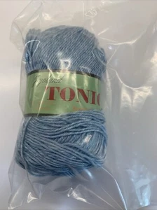 1 hilo de lana y acrílico JoJoLand TONIC color AW244 azul - Imagen 1 de 3