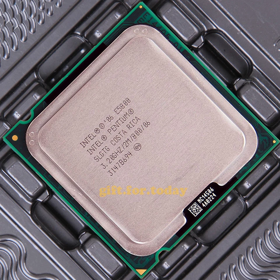 Original Intel Pentium E5800 3.2 GHz Dual-Core (BX80571E5800) Processor CPU - Image 1 of 1