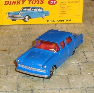 OPEL KAPITAN CAR - DINKY TOYS 177  - DEAGOSTINI REPRODUCTION c2019 - Image 1 of 4