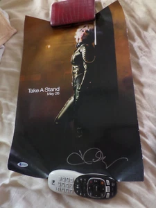 HALLE BERRY SIGNED X-MEN THE LAST STAND POSTER 13X19 FOTO STORM AUTOGRAMM BAS - Bild 1 von 3