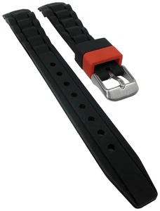 S.Oliver Pulsera De Reloj | Silicona Suave Negra 14mm Para SO-2588-PQ - Imagen 1 de 2