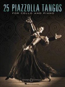 25 Piazzolla Tangos for Cello and Piano Sheet Music Book NEW 048023697 - Picture 1 of 1