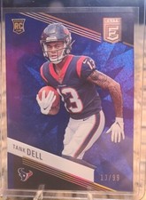 2023 Panini Donruss Elite Tank Dell Blue RC # Match 13/99 Texans Rookie