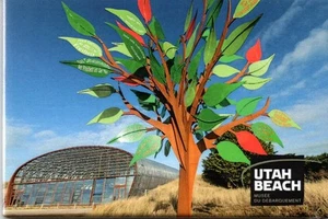 WW2 - Magnet - L'Arbre de la Liberté à Utah Beach - Imagen 1 de 1