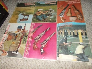 LOT OF 26 ORG AMERICAN RIFLEMAN MAGAZINES 1950-1977 - Bild 1 von 5