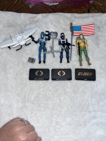 GI Joe 50th 3-Pack Chase For The MASS Device Duke Cobra Commander CLAW Trooper Cover