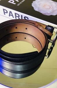 Gucci GG Marmont leather belt “85cm 34” Navy Blue - Picture 1 of 5