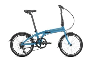 Tern Bicycle Link B7 20" 7 Speed Blue Folding Bicycle Easy Carry RRP £650.00 - Picture 1 of 9