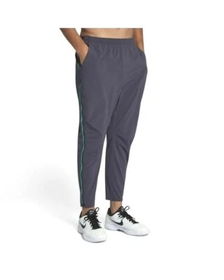 Nike Court Flex Zip Off Tennis Pants Grey & Black 887524 101 Men’s Size Large - Image 1 of 4