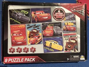 Disney Pixar Cars 8 Puzzle Pack