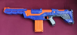 Nerf Delta Trooper Blaster with 12 Dart Magazine With Darts - Tested & Working - Picture 1 of 3
