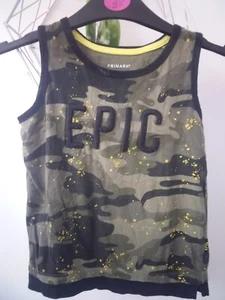 Primark Boys Vest Top Aged 2-3yrs - Picture 1 of 2