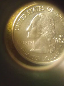 coins paper money errors us 2006p die chip on side of chimney rock and solid R - Picture 1 of 13