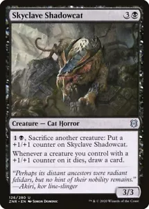 Magic the Gathering (mtg): ZNR: Skyclave Shadowcat (x 4) - Imagen 1 de 1