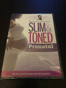 Suzanne Bowen's Slim and Toned Prenatal Barre Workout DVD New Sealed - Imagen 1 de 1