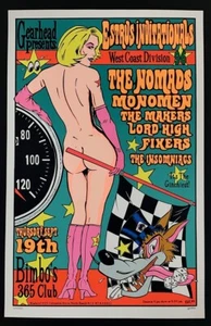 PÓSTER Monomen Makers 1996 Serigrafía Firmado Primera Impresión Kozik - Imagen 1 de 3