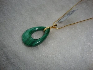 Malachite Pendant - Picture 1 of 9