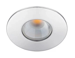 BISEL BG LUZCO TIPO F PARA ADAPTARSE A DOWNLIGHTS INTEGRADOS FTYPE - CROMO PULIDO PLANO - Imagen 1 de 3