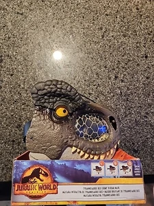 Jurassic World Dominion Chomp 'N Roar Tyrannosaurus Rex 9.25 in Mask - GWD71 - Picture 1 of 3