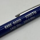 VTG Ballpoint Pen KVOE Radio Emporia KS 1400 AM 104.9 FM