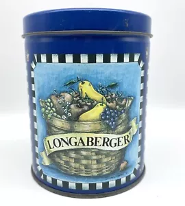 Vintage Longaberger Baskets Brenda Nippert 1992 Collectors Tin - Picture 1 of 5